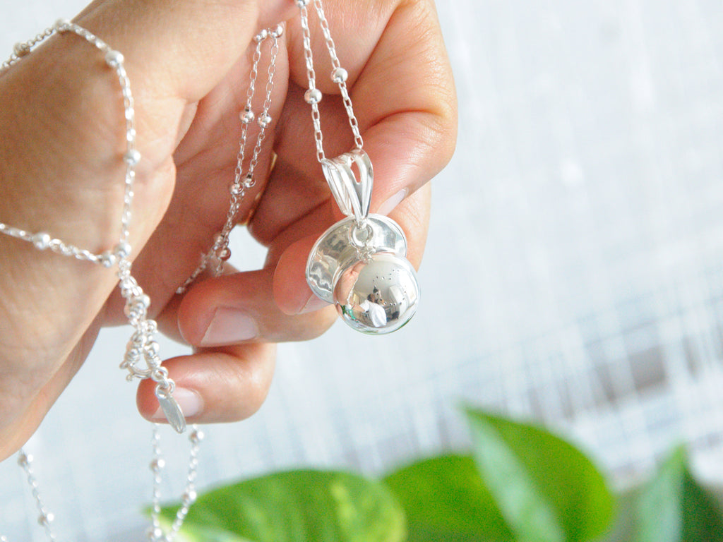 Collana Chiama Angeli, gioiello gravidanza, collana personalizzata in