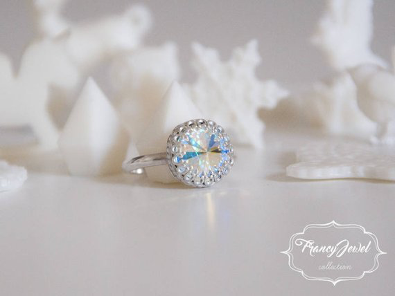 Anello sposa, anello argento, anello fatto a mano, artigianale, nichel free, made in Italy, fatto in Italia, Swarovski, regali fidanzamento